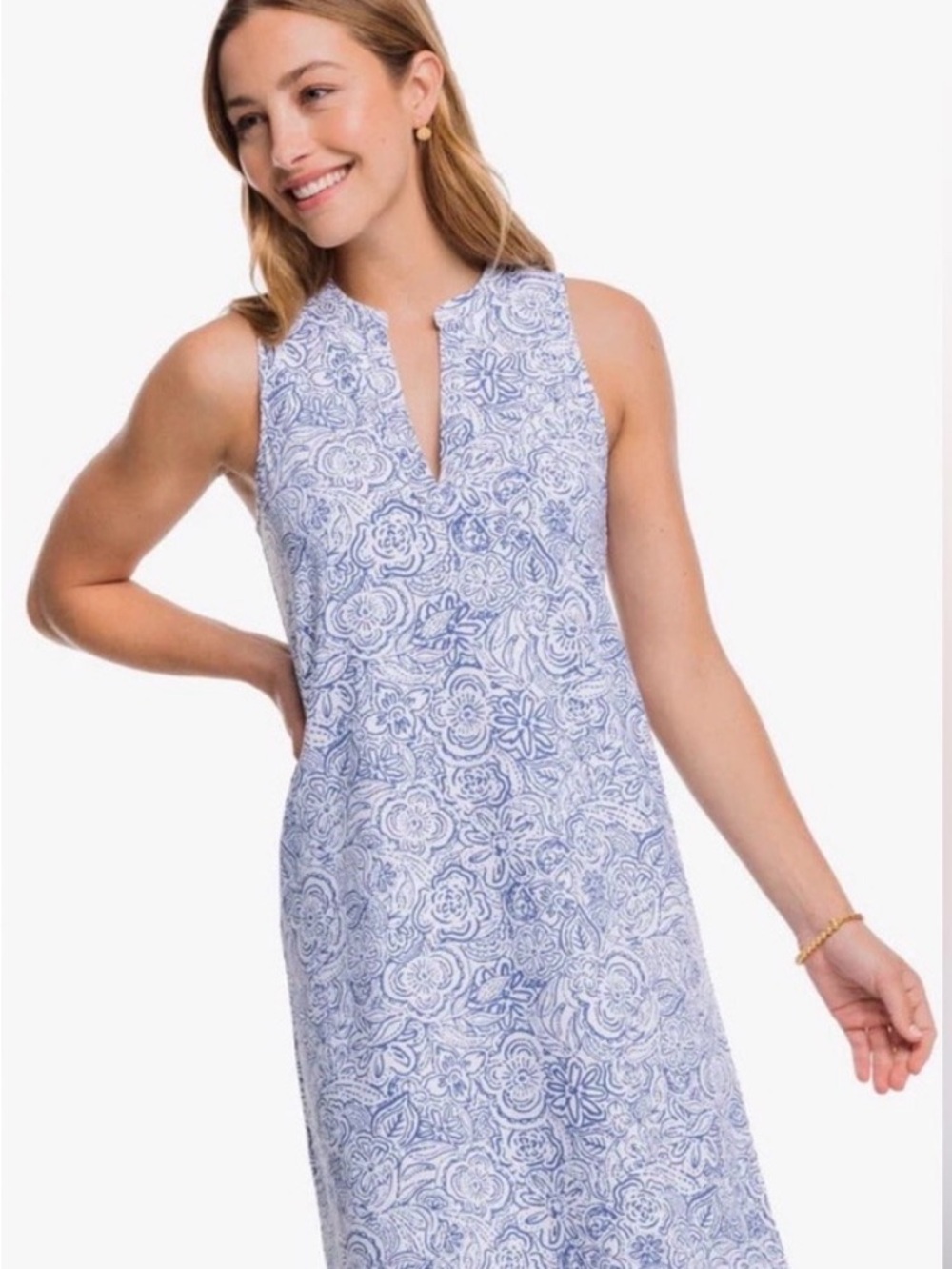 Southern Tide Annalee Forever Floral Performance Dress